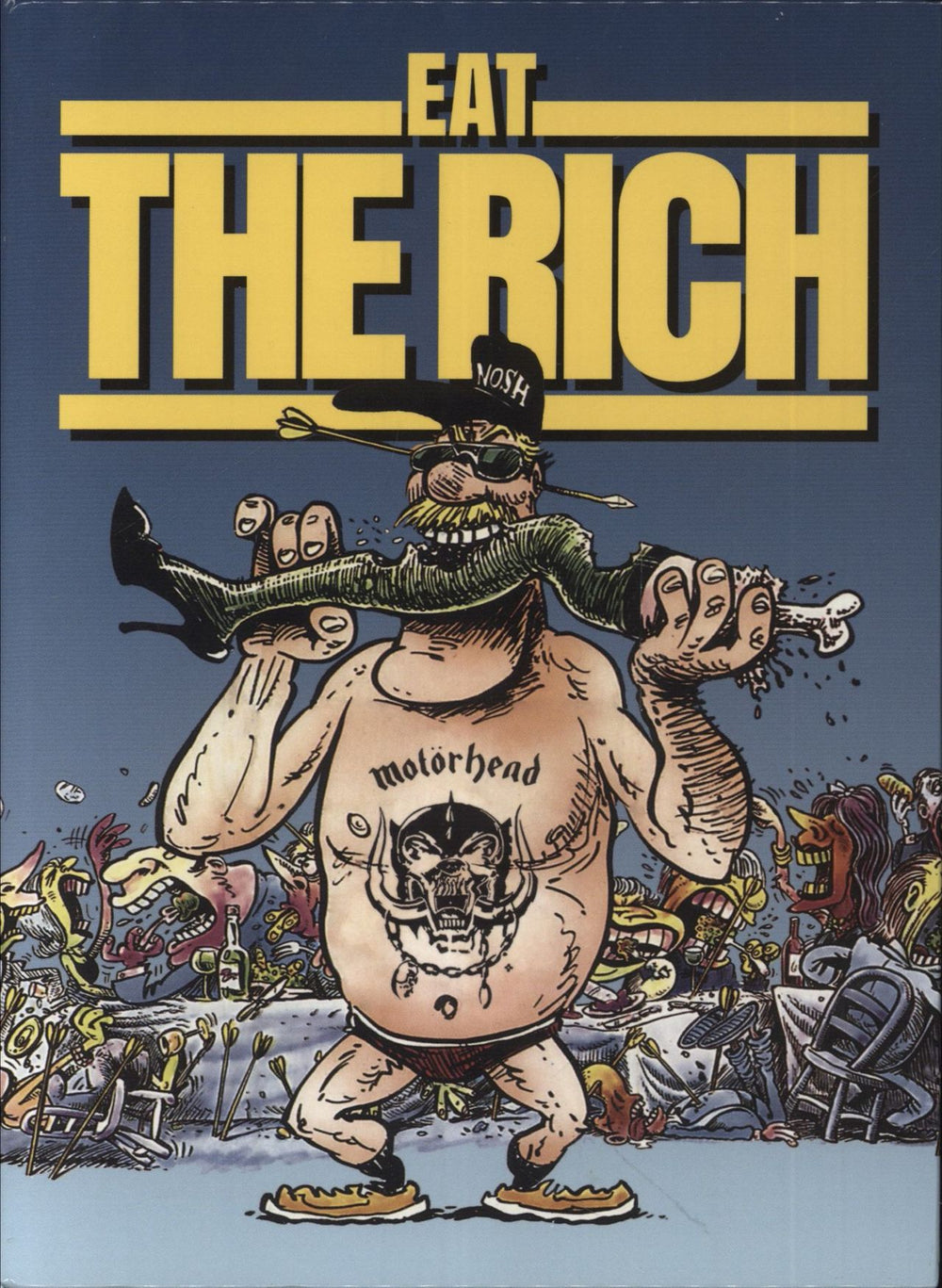 Lemmy Eat The Rich German Blu Ray DVD 4059251485797