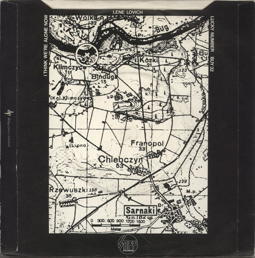 Lene Lovich I Think We're Alone Now - P/S UK 7" vinyl single (7 inch record / 45)