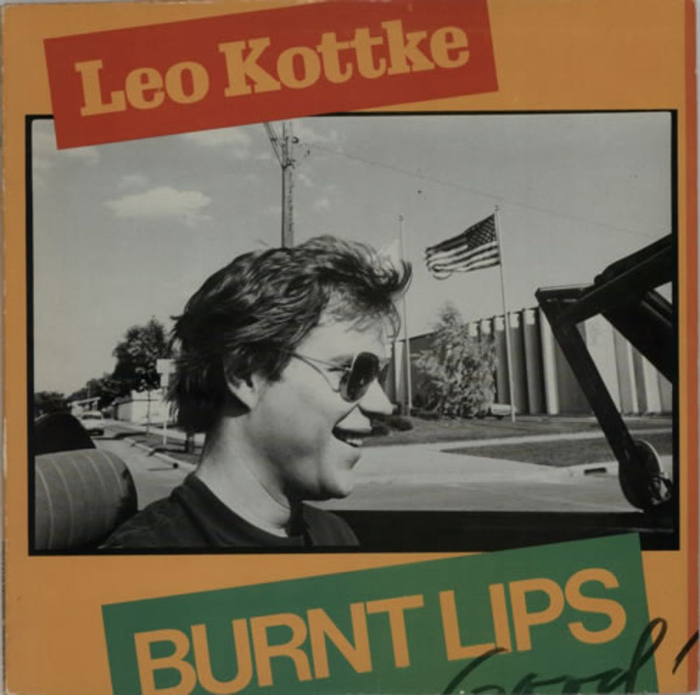 Leo Kottke Burnt Lips UK vinyl LP album (LP record) CHR1191