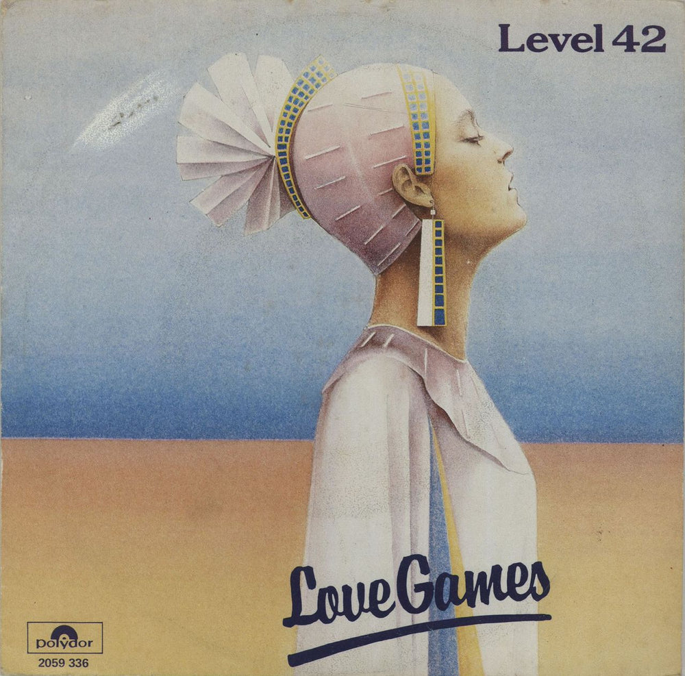 Level 42 Love Games Dutch 7" vinyl single (7 inch record / 45) 2059336