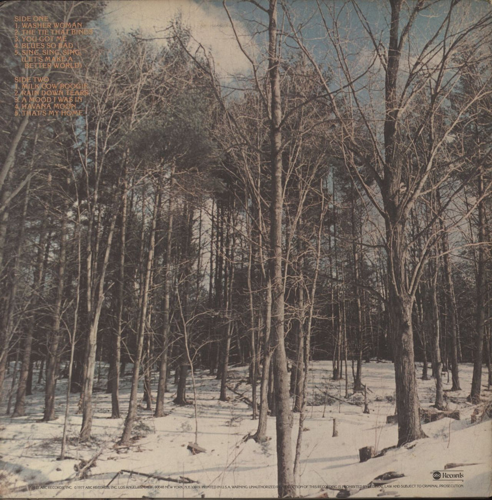 Levon Helm Levon Helm And The RCO All-Stars US vinyl LP album (LP record)