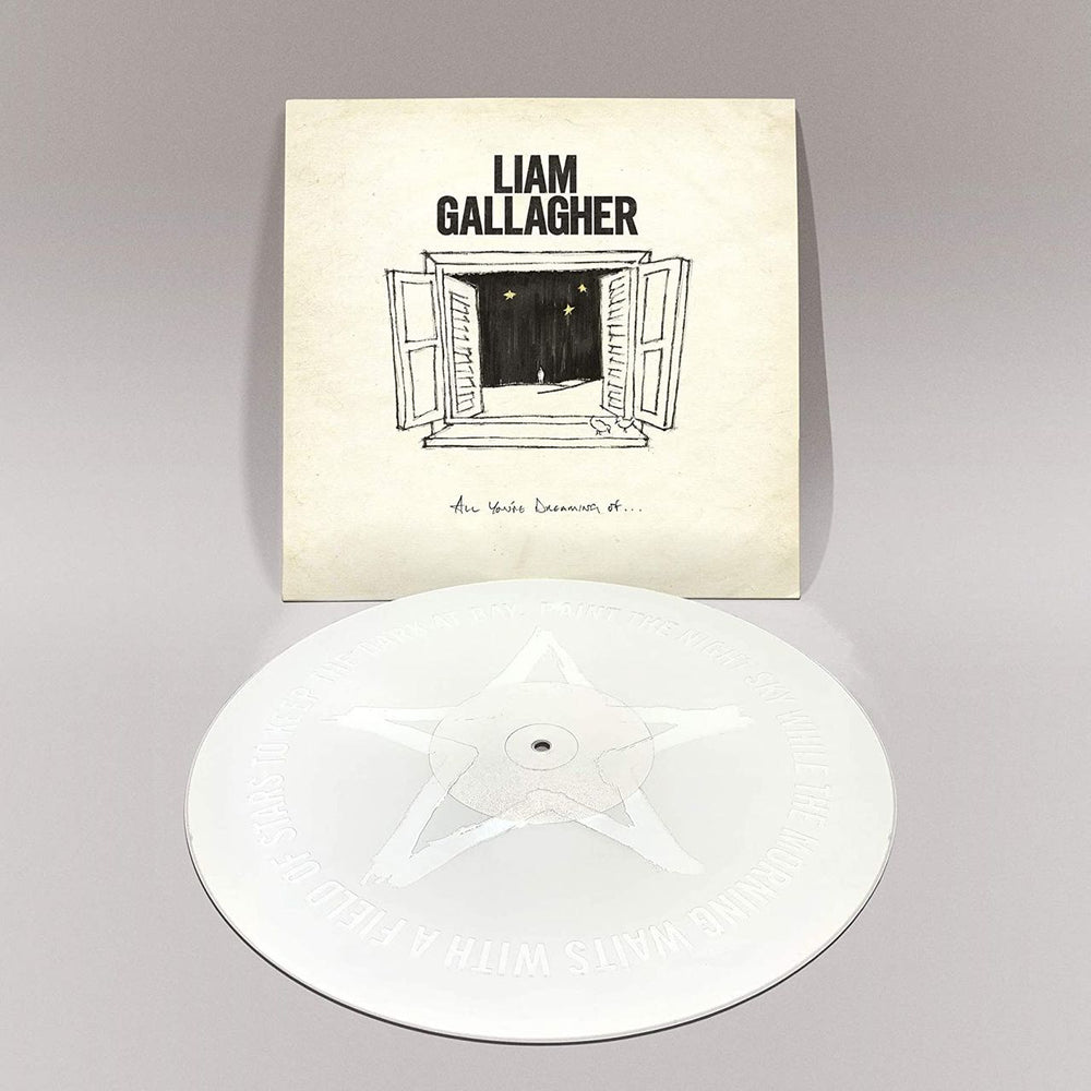 Liam Gallagher All You're Dreaming Of - White Etched - Sealed UK 12" vinyl single (12 inch record / Maxi-single) LGL12AL758981