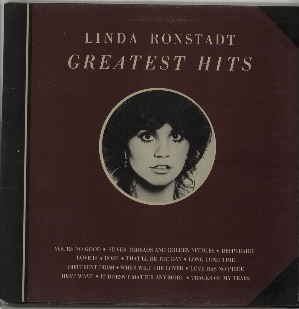 Linda Ronstadt Greatest Hits - 1st UK vinyl LP album (LP record) K53055