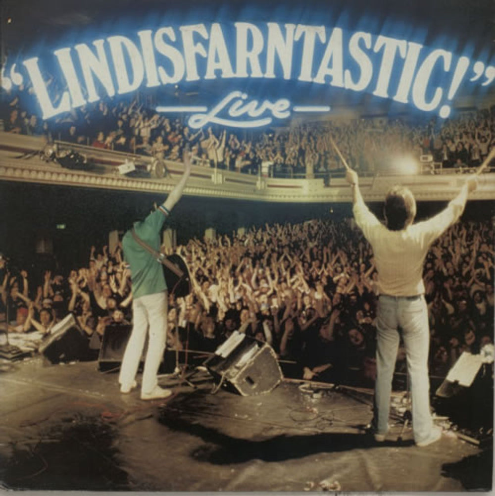 Lindisfarne Lindisfarntastic! Live UK vinyl LP album (LP record) GET2