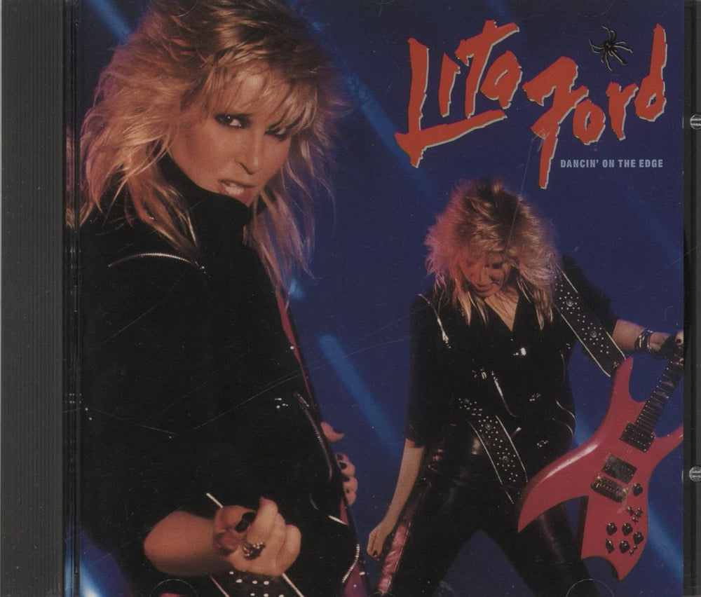 Lita Ford Dancin' On The Edge German CD album (CDLP) 818864-1