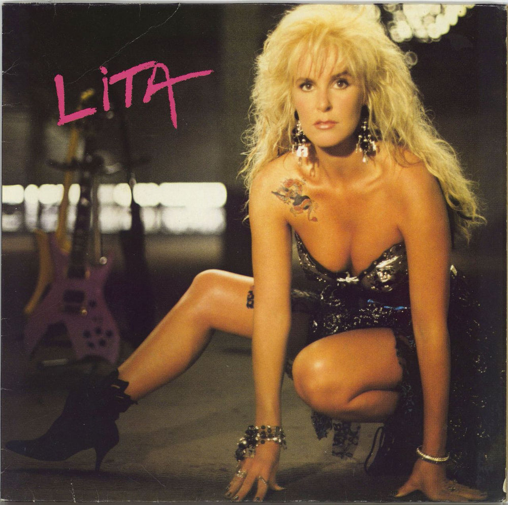 Lita Ford Lita - EX UK vinyl LP album (LP record) PL86397