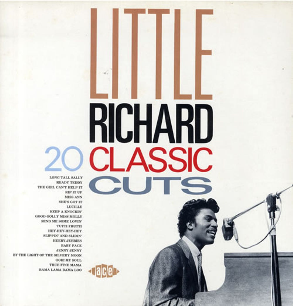 Little Richard 20 Classic Cuts UK vinyl LP album (LP record) CH195