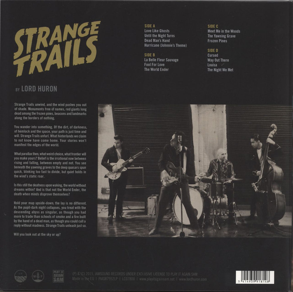 Lord Huron  Strange Trails - 180 Gram + CD UK 2-LP vinyl record set (Double LP Album) 5414939918148