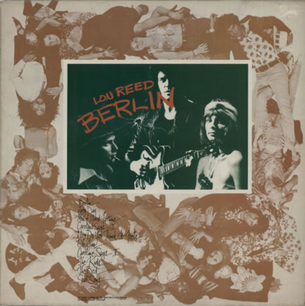 Lou Reed Berlin UK vinyl LP album (LP record) RS1002