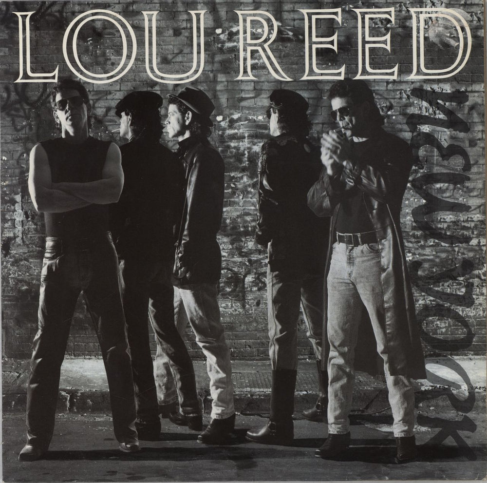 Lou Reed New York + Insert - EX UK vinyl LP album (LP record) WX246