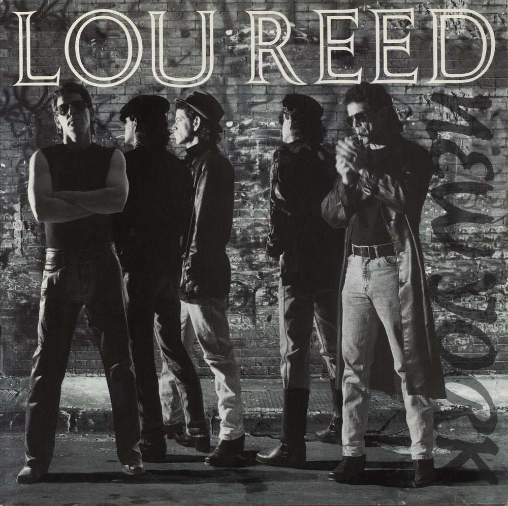 Lou Reed New York + Insert UK vinyl LP album (LP record) WX246