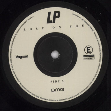LP Lost On You Italian vinyl LP album (LP record) OQGLPLO834934