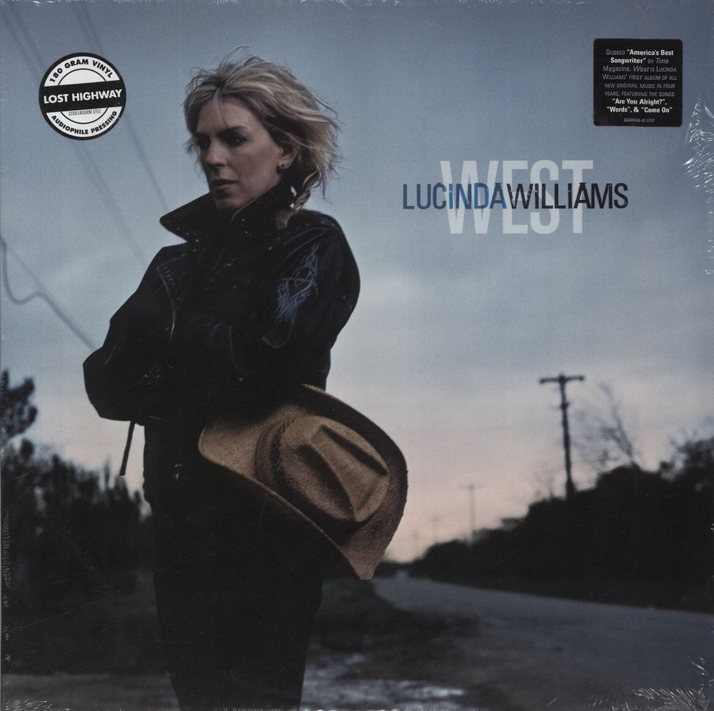 Lucinda Williams West - 180 Gram - Sealed US 2-LP vinyl record set (Double LP Album) B0006938-01