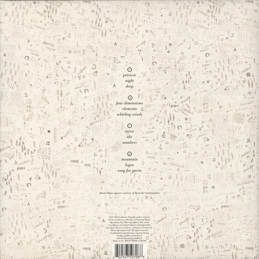 Ludovico Einaudi Elements UK 2-LP vinyl record set (Double LP Album) 602537352968