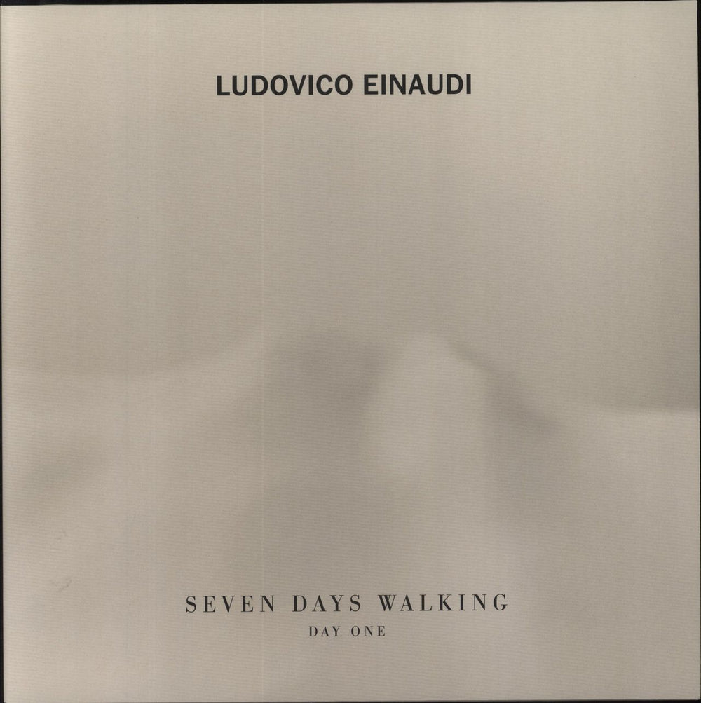 Ludovico Einaudi Seven Days Walking Day One UK vinyl LP album (LP record) 4818137