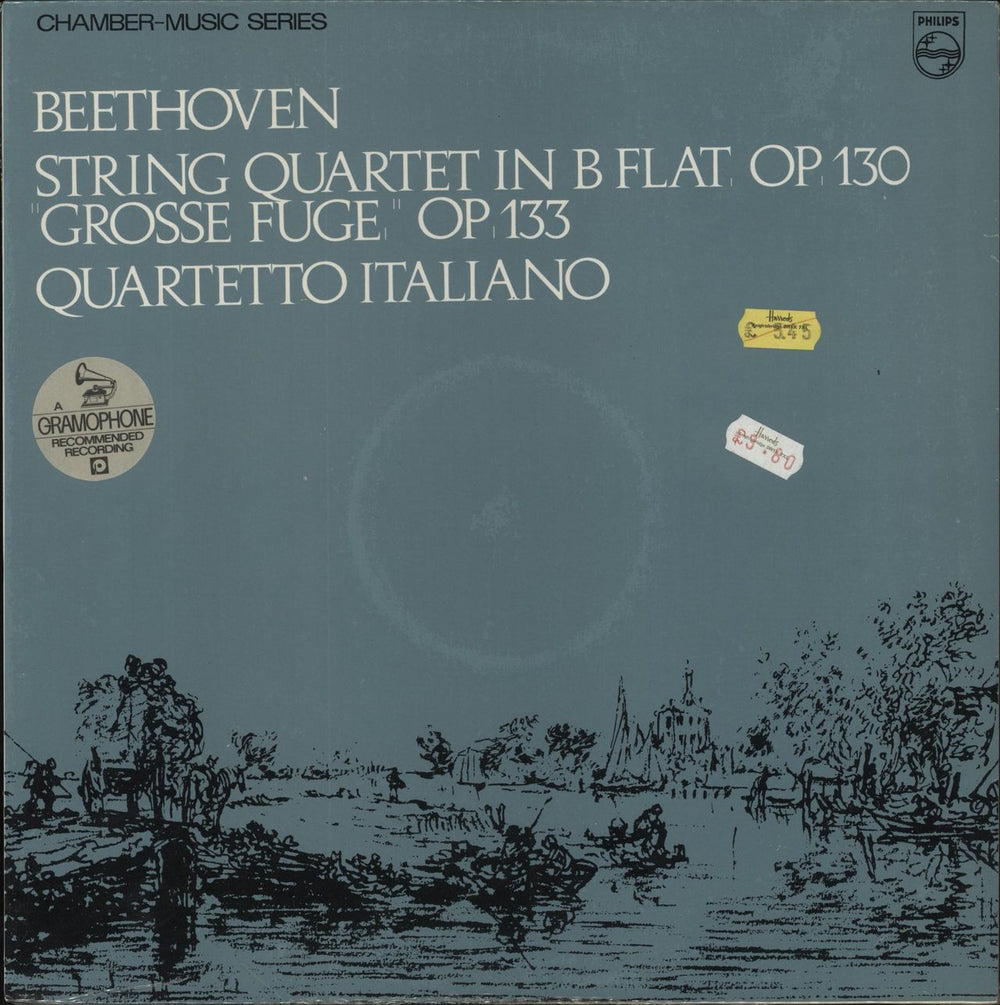 Ludwig Van Beethoven Beethoven String Quartet In B Flat, Op. 130 / "Gross Fuge", Op. 133 UK vinyl LP album (LP record) SAL3780