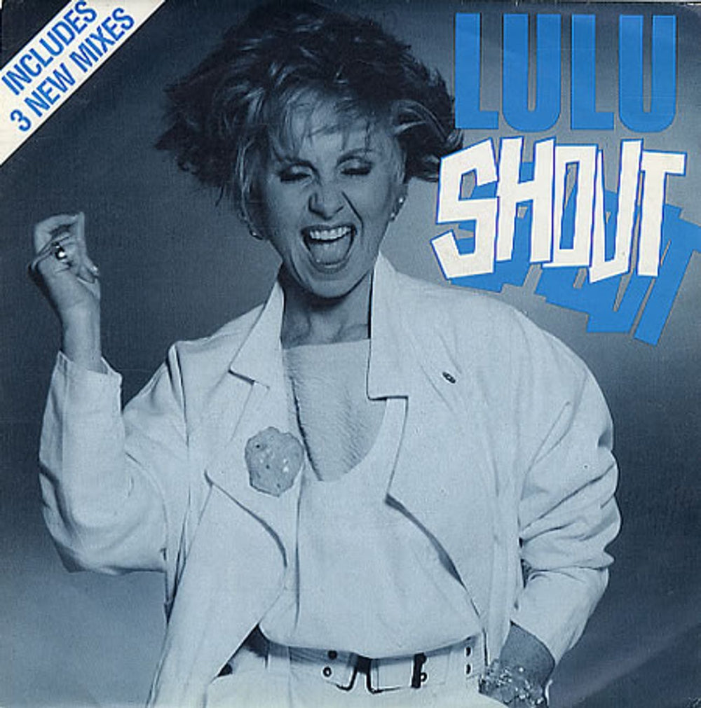 Lulu Shout - Blue Sleeve UK 7" vinyl single (7 inch record / 45) LULU1