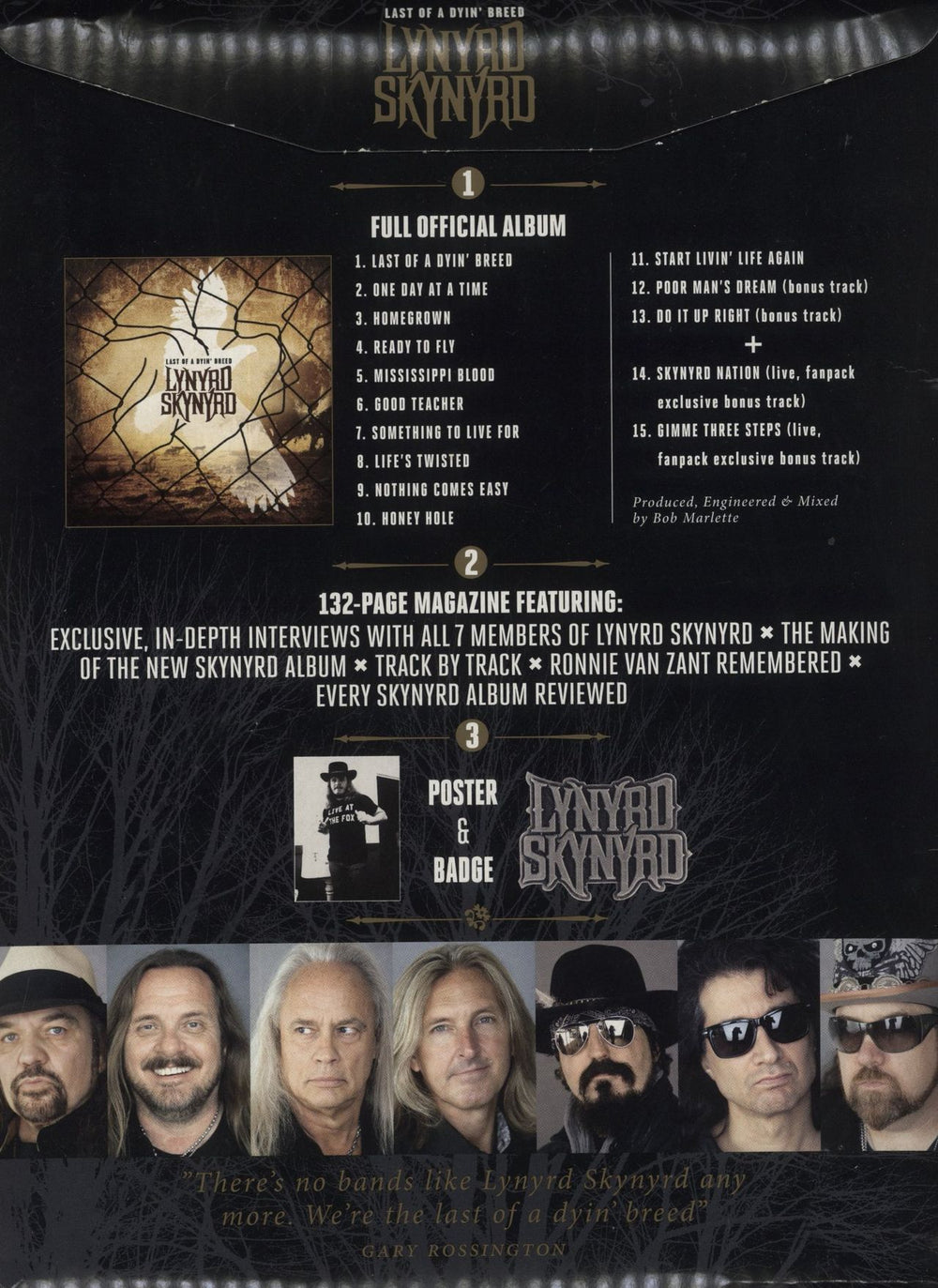 Lynyrd Skynyrd Classic Rock Presents Lynyrd Skynyrd: Last Of A Dying Breed UK CD album (CDLP) 9781858705774