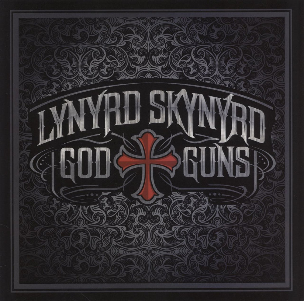 Lynyrd Skynyrd God & Guns UK vinyl LP album (LP record) RRCAR7859-1
