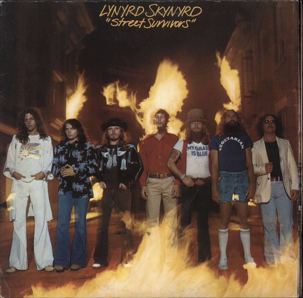 Lynyrd Skynyrd Street Survivors - Withdrawn - EX UK vinyl LP album (LP record) MCG3525