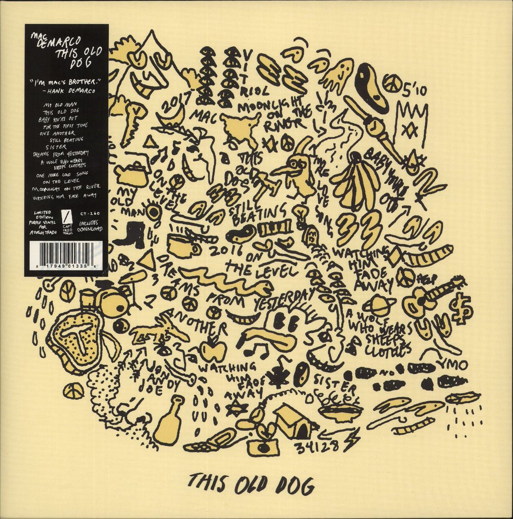 Mac DeMarco This Old Dog: Rough Trade exclusive - Purple Vinyl UK vinyl LP album (LP record) CT-260