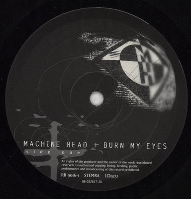 Machine Head Burn My Eyes Dutch vinyl LP album (LP record) MHELPBU564321