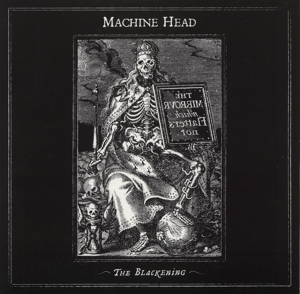 Machine Head The Blackening - Ghostly Black Vinyl US 2-LP vinyl record set (Double LP Album) NBR5683