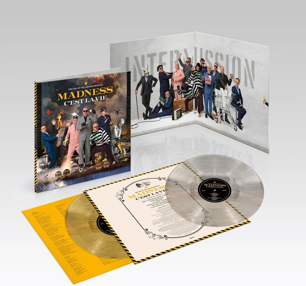 Madness Theatre Of The Absurd Presents C'est La Vie  - Crystal Clear Vinyl - Sealed UK 2-LP vinyl record set (Double LP Album) 538955310