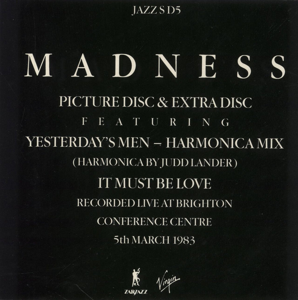 Madness Yesterday's Men - Complete - EX UK shaped picture disc (picture disc vinyl record) MDNSHYE563936