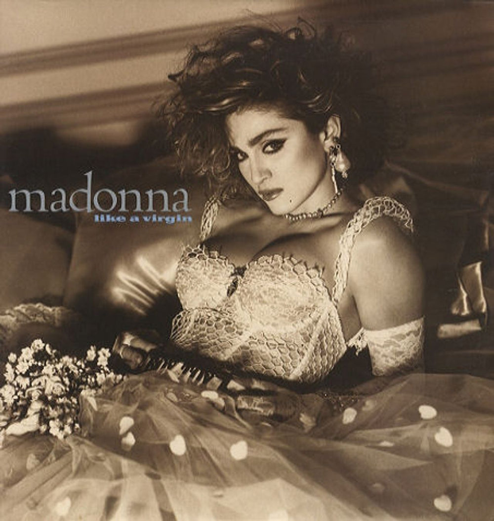 Madonna Like A Virgin - Black Vinyl US vinyl LP album (LP record) MADLPLI430164