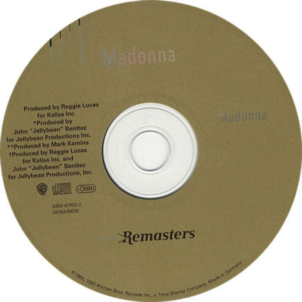 Madonna Madonna UK CD album (CDLP) MADCDMA183173