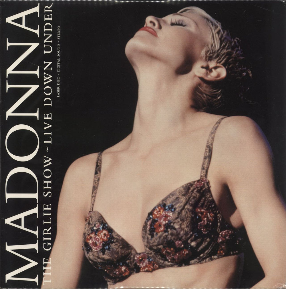 Madonna The Girlie Show - Live Down Under - Sealed European laserdisc / lazerdisc 759938391-6