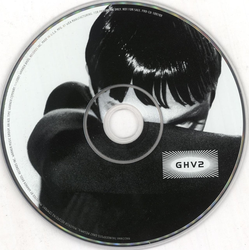 Madonna Thunderpuss GHV2 Megamix US Promo CD single — RareVinyl.com
