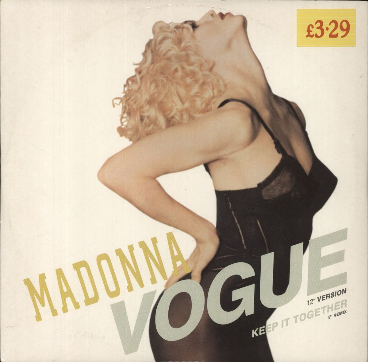 Ultra Rare! Madonna HMV Oxford orders 12