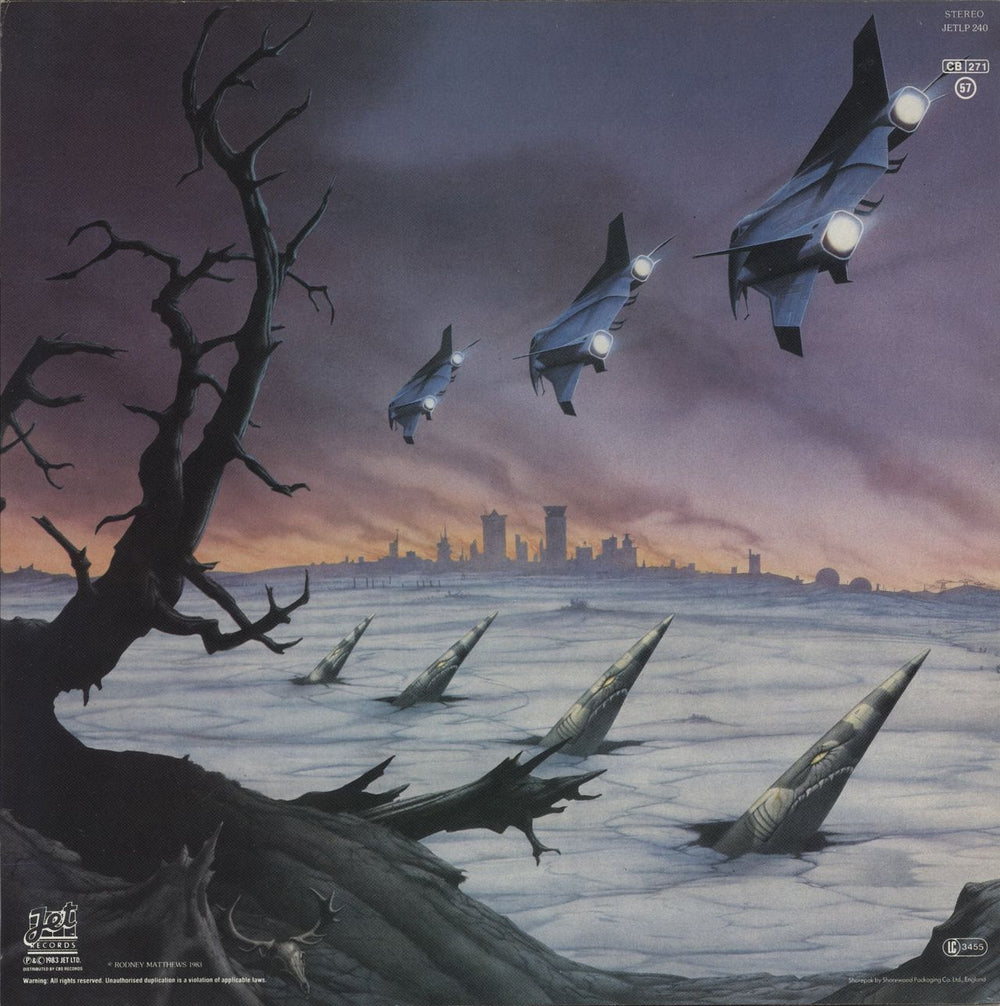 Magnum The Eleventh Hour! + Inner UK vinyl LP album (LP record)