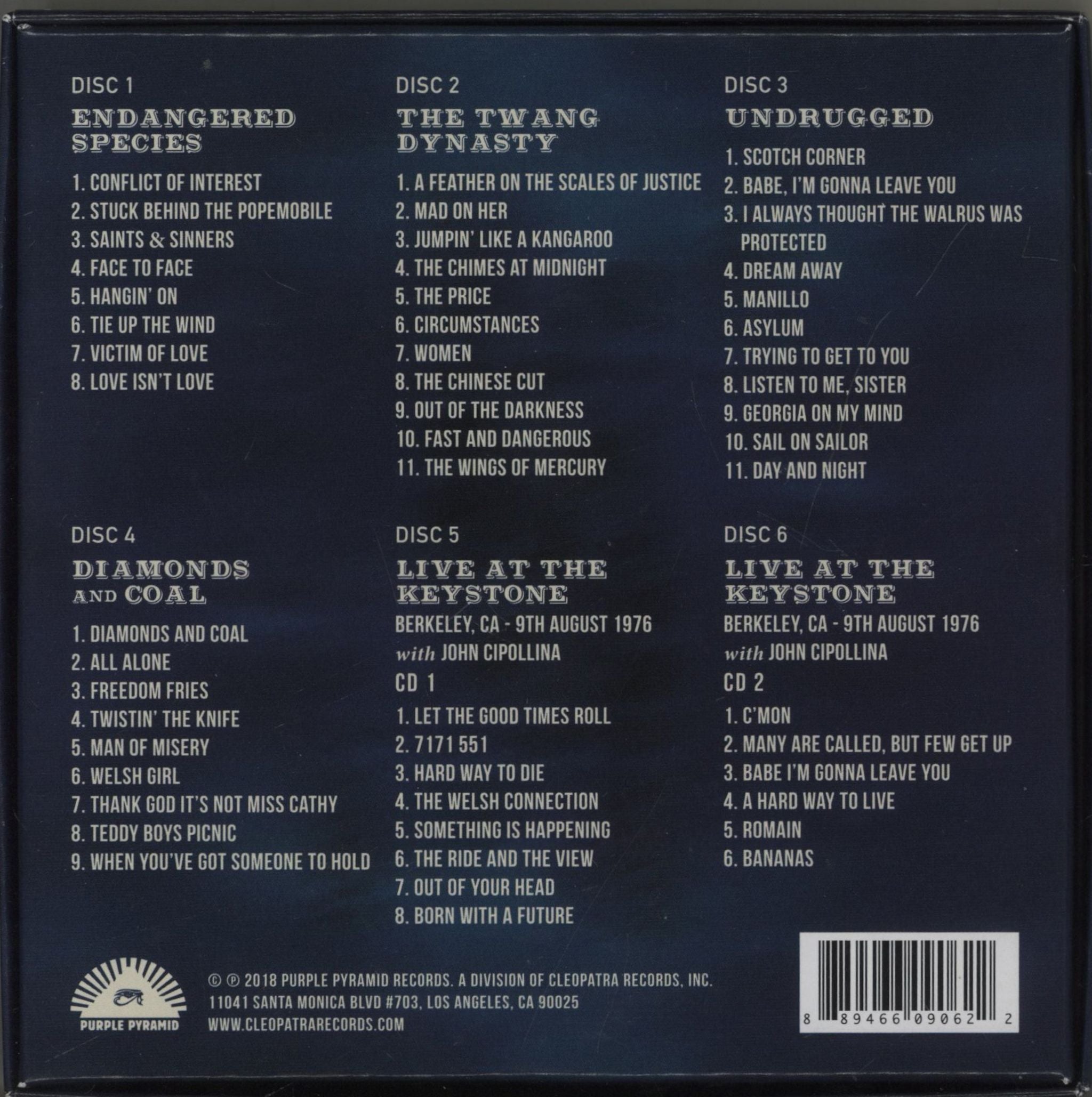 Man Evolution US CD Album Box Set 889466090622