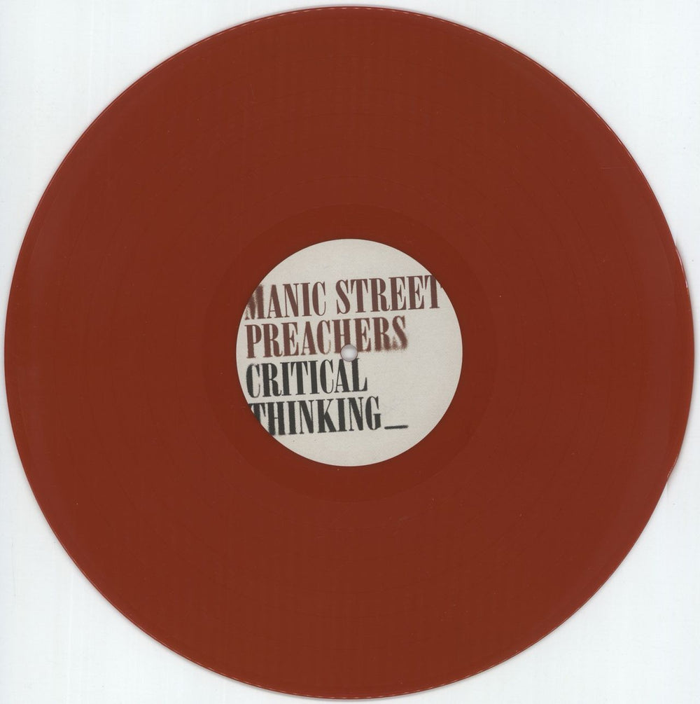 Manic Street Preachers Critical Thinking - Assai Records Edition