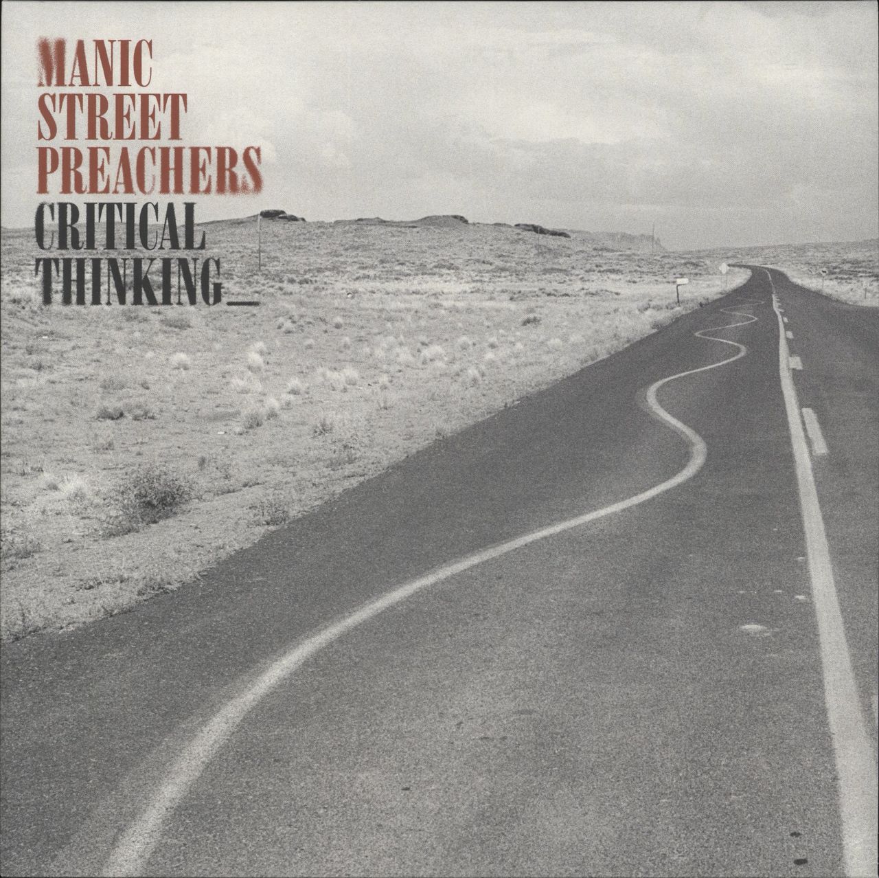 Manic Street Preachers Critical Thinking - Clear With Black
