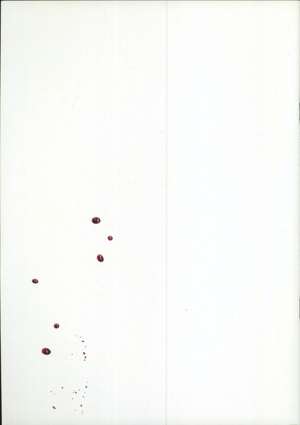 Manic Street Preachers Lifeblood Tour Programme UK tour programme