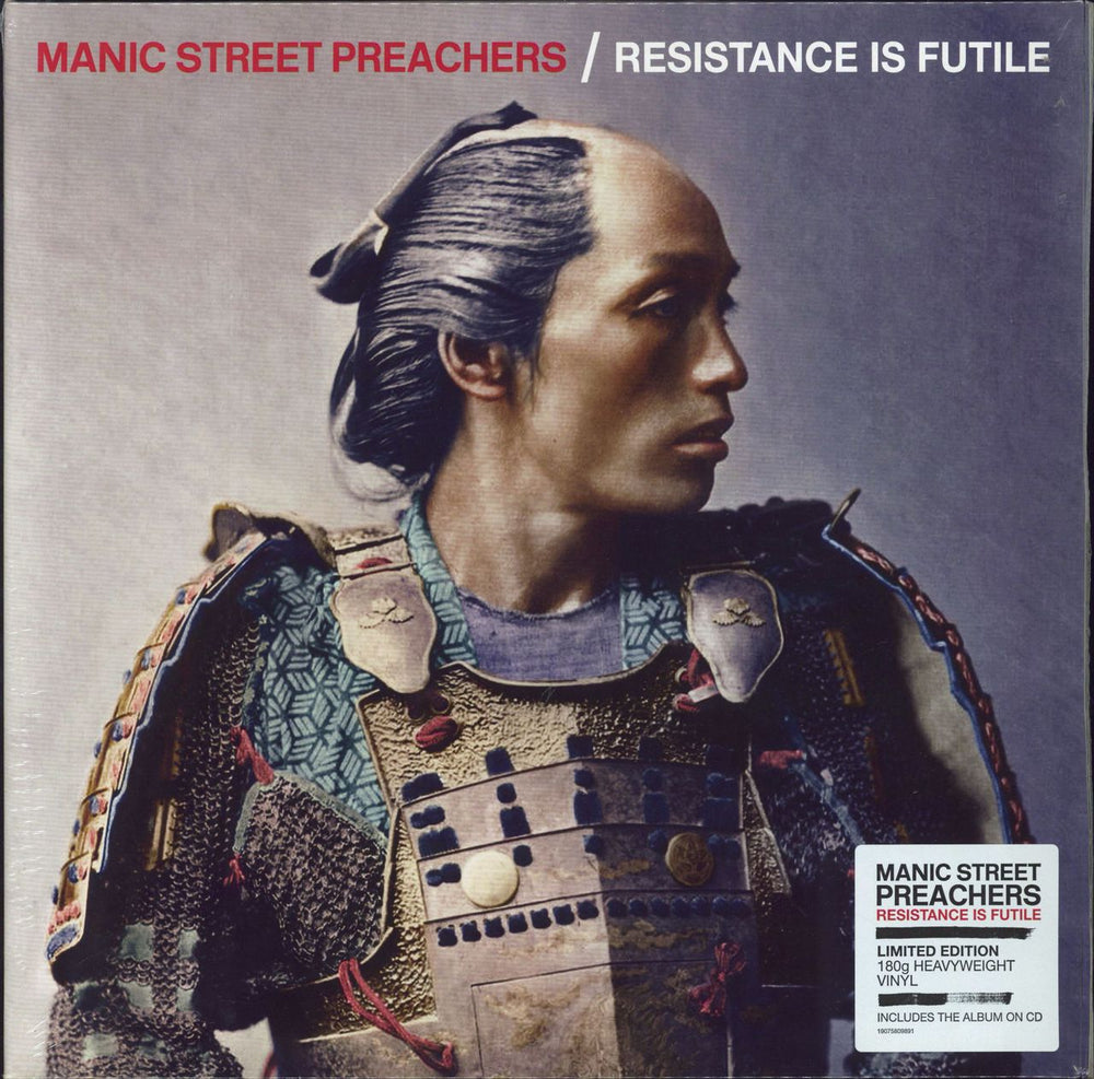 Manic Street Preachers Resistance Is Futile - 180gm Vinyl + CD - Sealed UK vinyl LP album (LP record) 19075809891