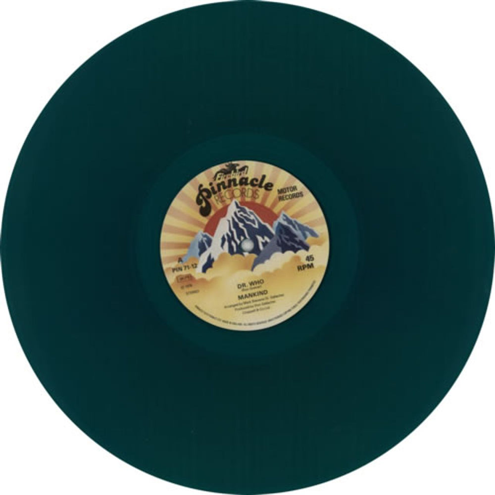 Mankind Dr Who - P/S - Green UK 12" vinyl single (12 inch record / Maxi-single) NGQ12DR597037