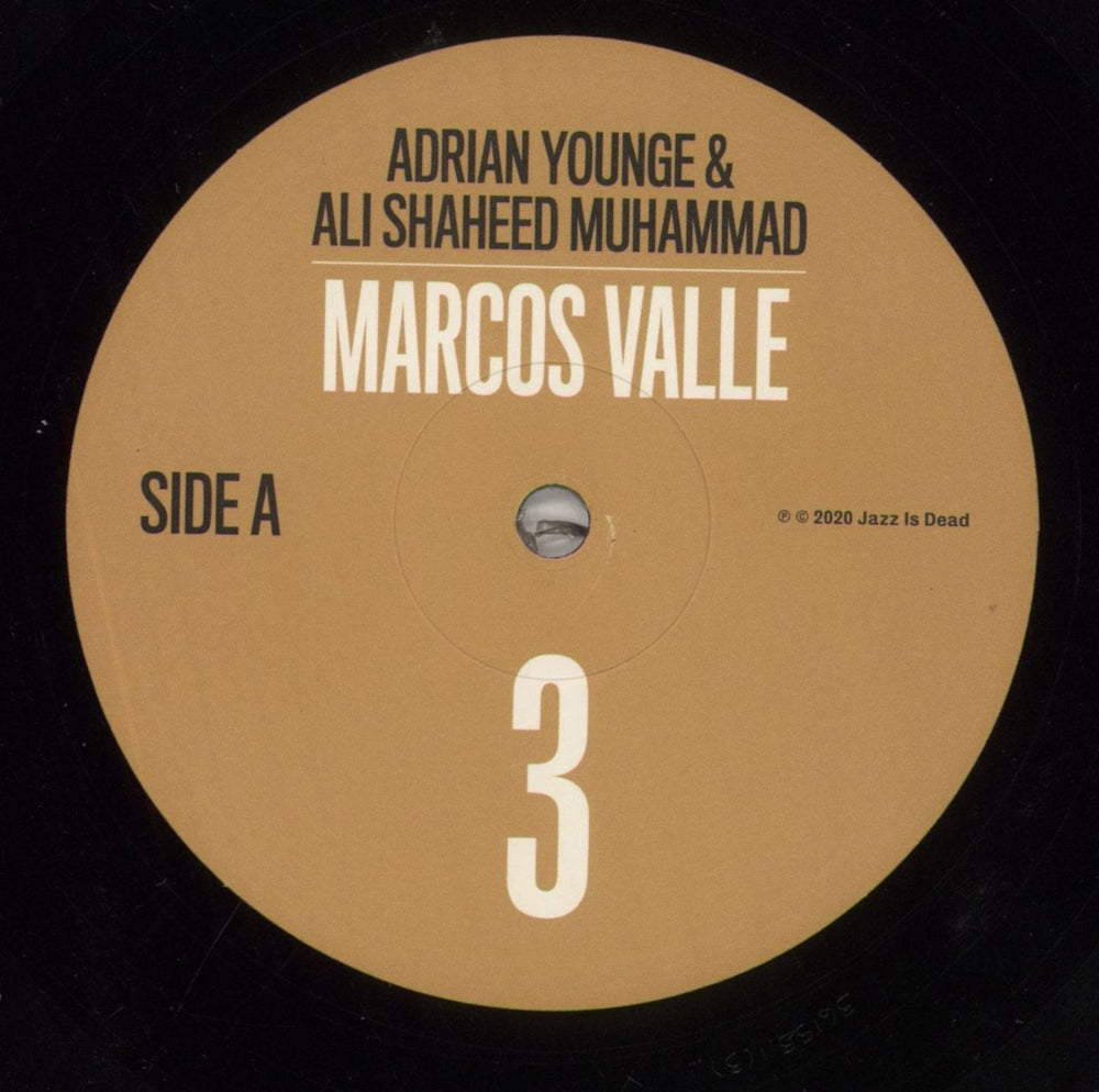 Marcos Valle Jazz Is Dead 3 US vinyl LP album (LP record) NXXLPJA853913