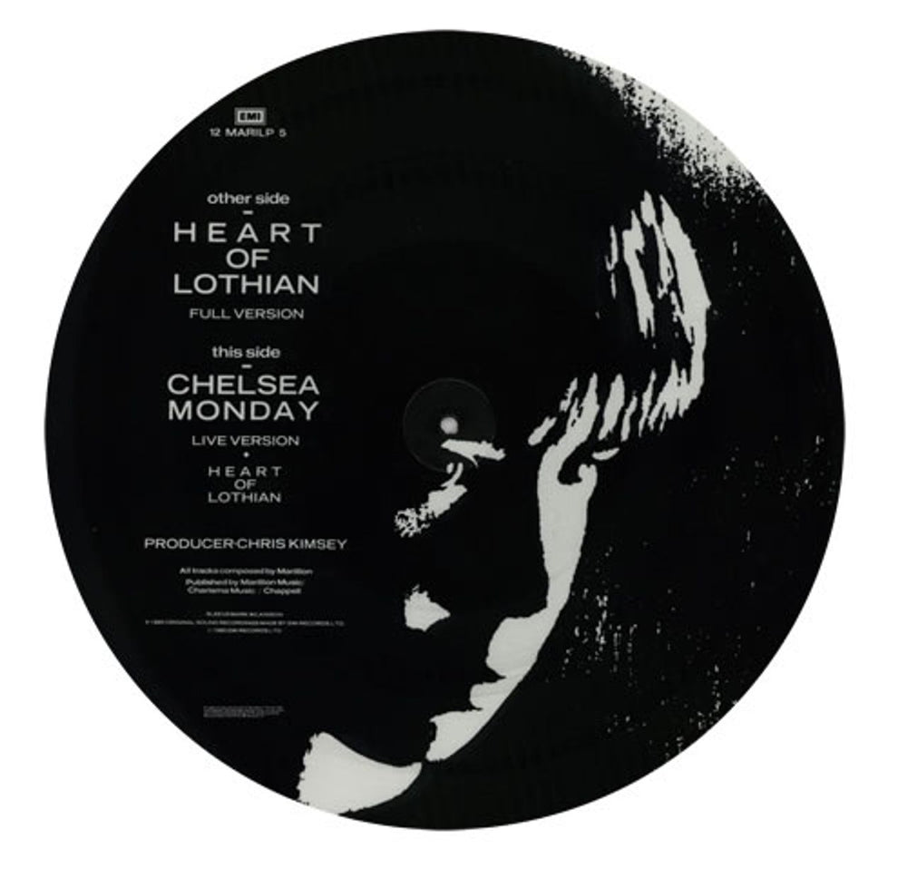 Marillion Heart Of Lothian UK 12" vinyl picture disc (12 inch picture record) MAR2PHE01135