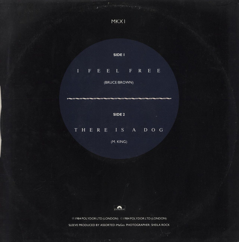 Mark King I Feel Free - VG UK 12" vinyl single (12 inch record / Maxi-single)