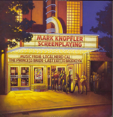 Mark Knopfler Screenplaying UK 2-LP vinyl record set (Double LP Album) 518327-1