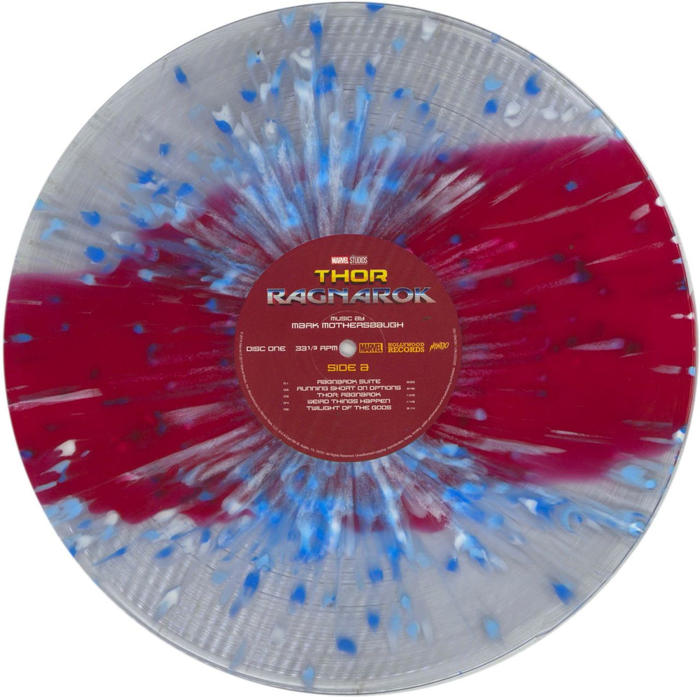 Mark Mothersbaugh Thor: Ragnarok - Clear Splatter Vinyl & Green With Silver Vinyl US 2-LP vinyl record set (Double LP Album) M1Y2LTH856913