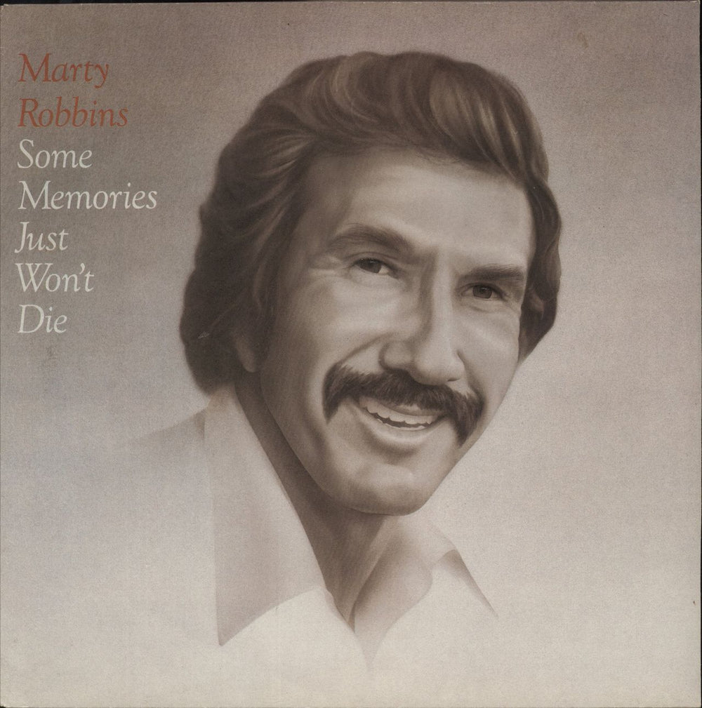 Marty Robbins Some Memories Just Won't Die UK vinyl LP album (LP record) 25380