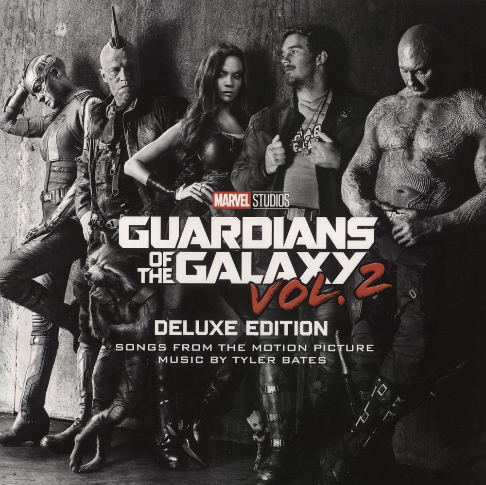 Marvel Guardians of the Galaxy Vol.2 - Deluxe Edition - Red Vinyl UK 2-LP vinyl record set (Double LP Album) D002597801
