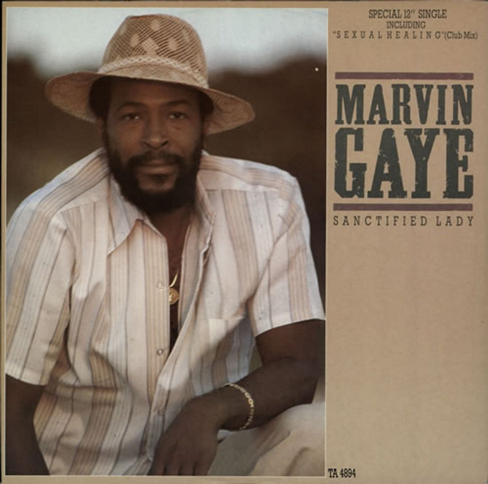 Marvin Gaye Sanctified Lady UK 12" vinyl single (12 inch record / Maxi-single) TA4894