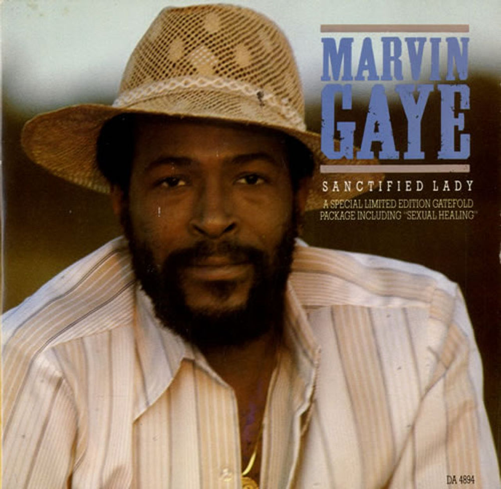 Marvin Gaye Sanctified Lady UK 7" vinyl single (7 inch record / 45) DA4894